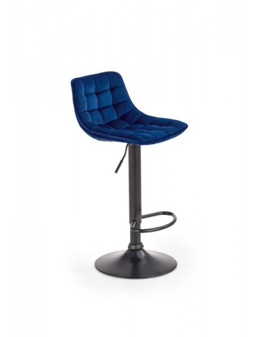 Barová stolička H-95 NAVY BLUE